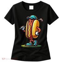 Funny Golf Hot Dog Women's T-Shirt thumb 0