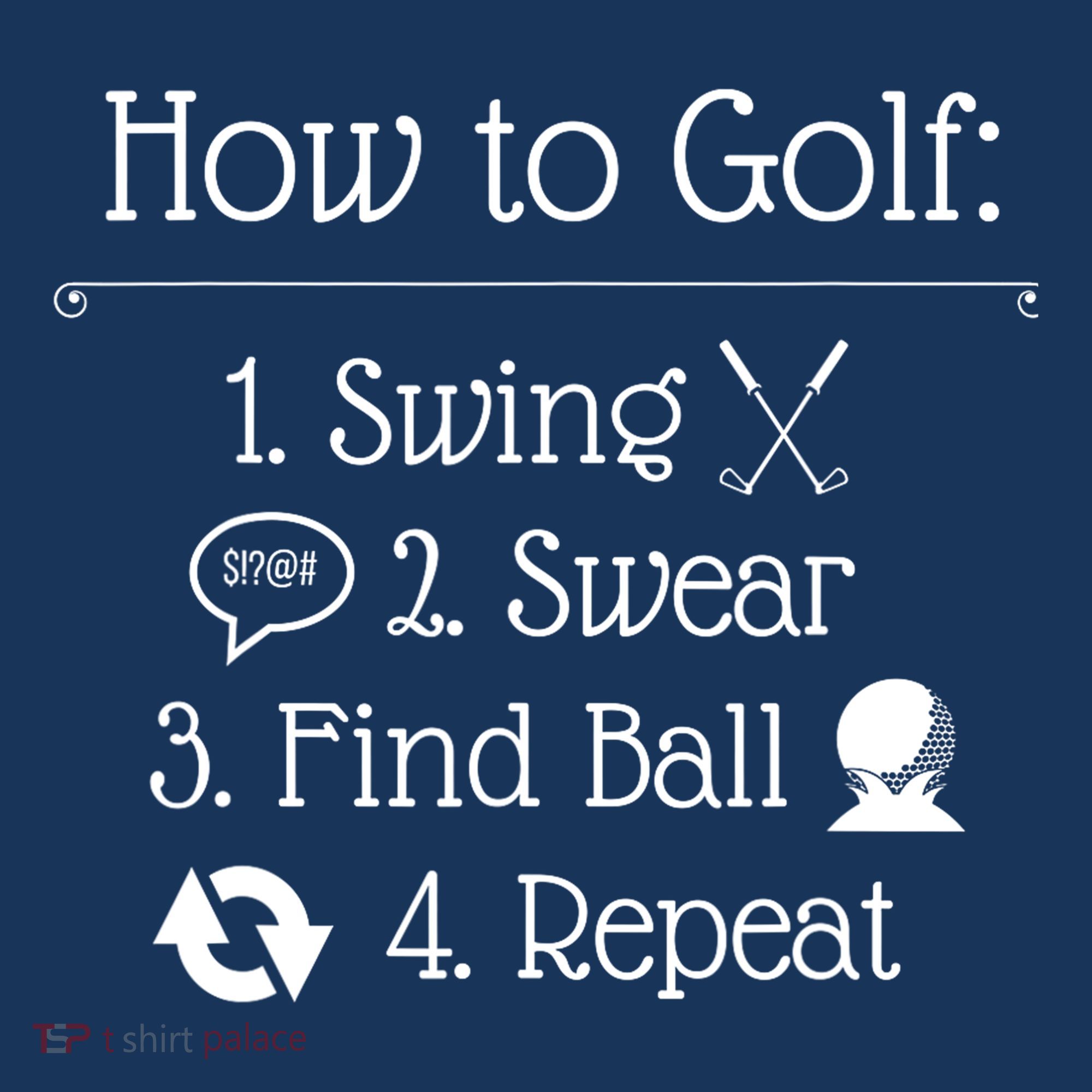 Funny Golfing How To Golf Funny Golf Sayings Gift Women's Hoodie