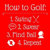 Funny Golfing How To Golf Funny Golf Sayings Gift Santa Hat thumb 1