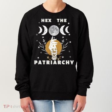 Feminism Gift Hex The Patriarchy Gift Feminist Witch Funny Gift Women's Sweatshirt