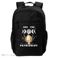 Feminism Gift Hex The Patriarchy Gift Feminist Witch Funny Gift Backpack thumb 0