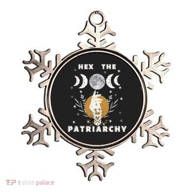 Feminism Gift Hex The Patriarchy Gift Feminist Witch Funny Gift Ornament