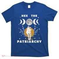 Feminism Gift Hex The Patriarchy Gift Feminist Witch Funny Gift T-Shirt thumb 0