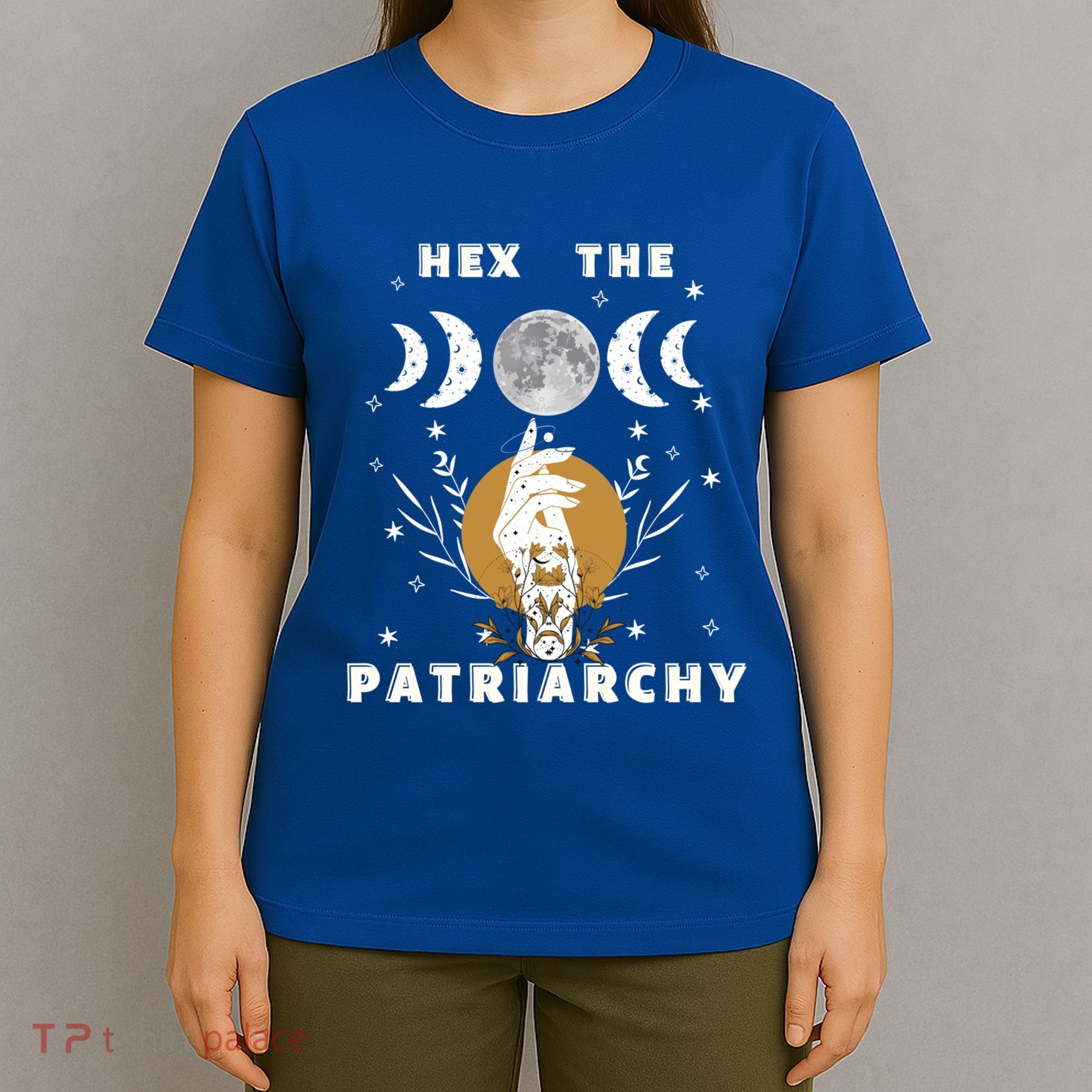 Feminism Gift Hex The Patriarchy Gift Feminist Witch Funny Gift T-Shirt