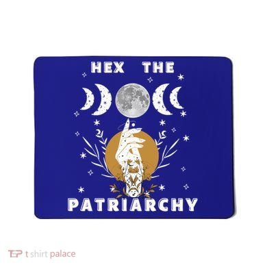 Feminism Gift Hex The Patriarchy Gift Feminist Witch Funny Gift Mousepad