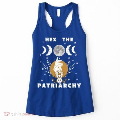 Feminism Gift Hex The Patriarchy Gift Feminist Witch Funny Gift Women's Tank Top