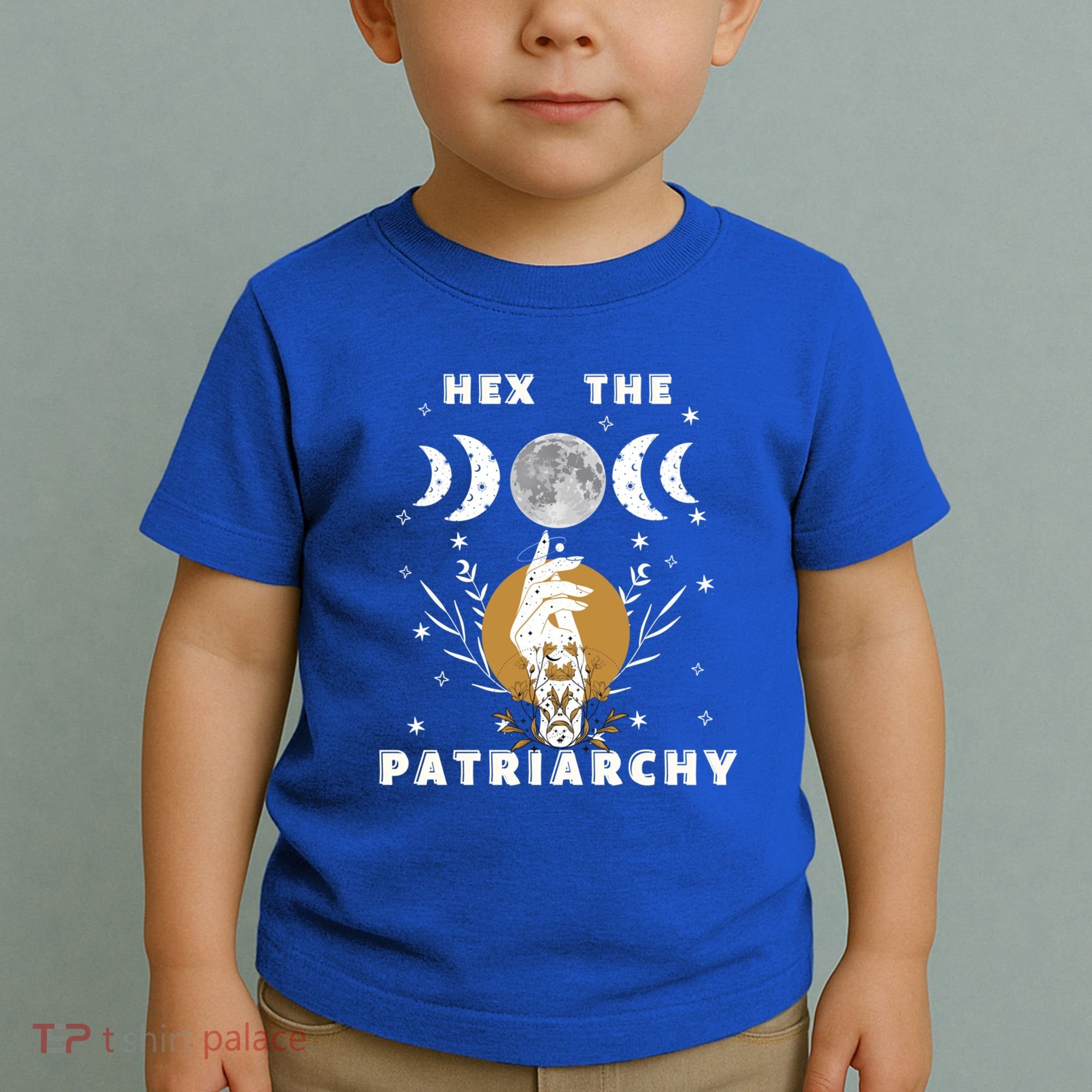 Feminism Gift Hex The Patriarchy Gift Feminist Witch Funny Gift Toddler T-Shirt