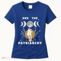 Feminism Gift Hex The Patriarchy Gift Feminist Witch Funny Gift Women's T-Shirt thumb 0