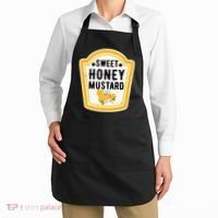 Funny Group Halloween Costume Sweet Honey Mustard Condiment Apron thumb 2