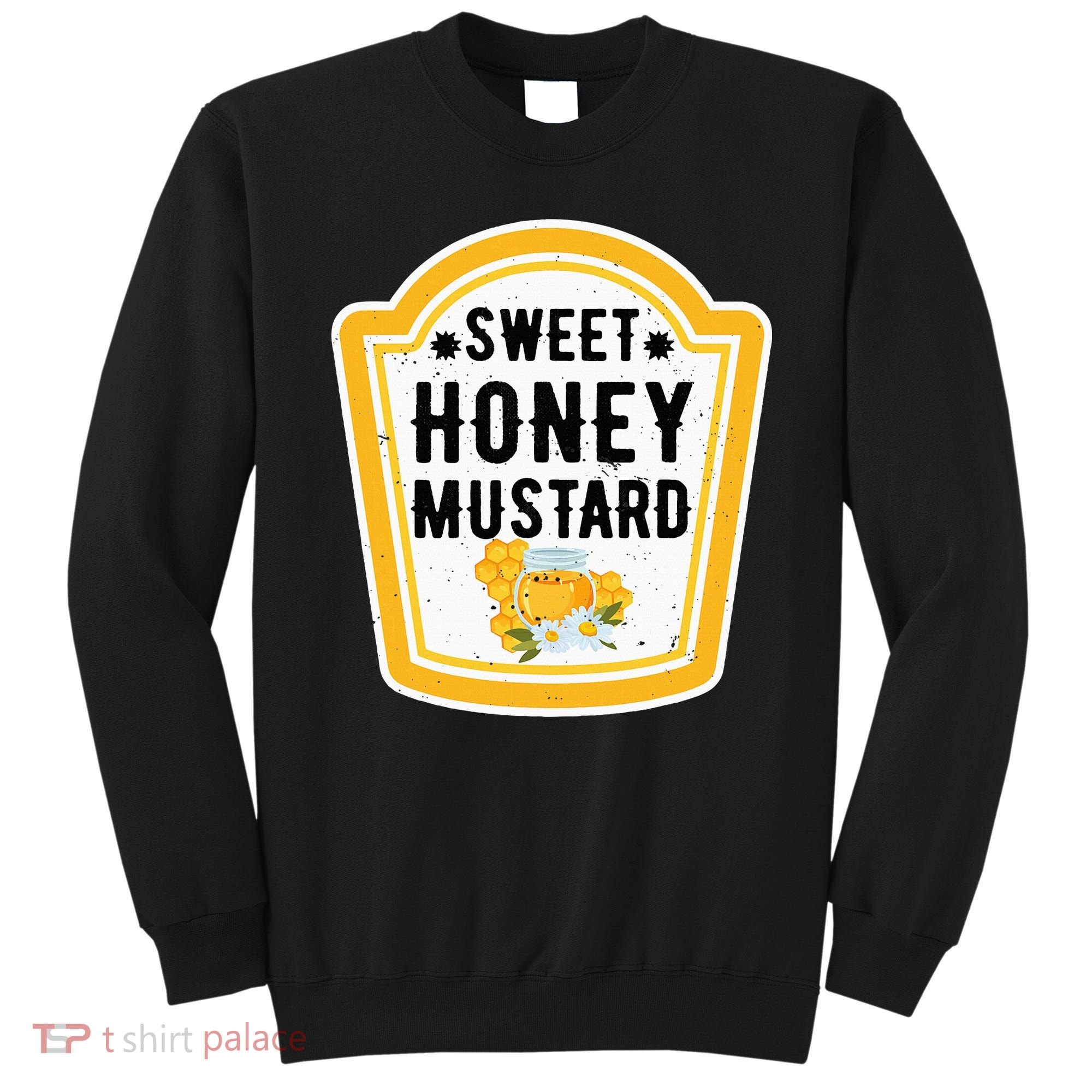 Funny Group Halloween Costume Sweet Honey Mustard Condiment Sweatshirt