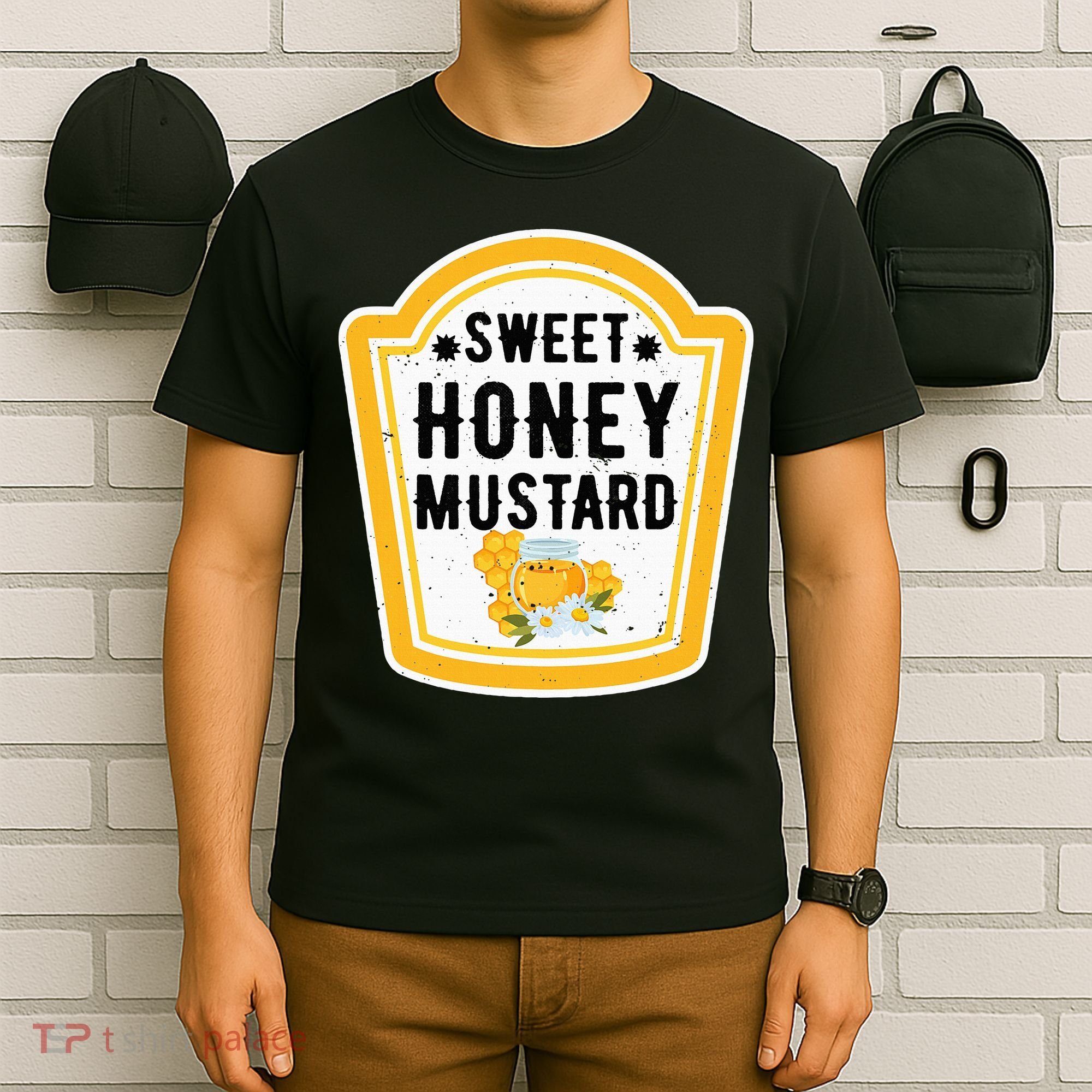 Funny Group Halloween Costume Sweet Honey Mustard Condiment T-Shirt