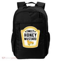 Funny Group Halloween Costume Sweet Honey Mustard Condiment Backpack thumb 0