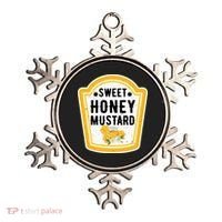 Funny Group Halloween Costume Sweet Honey Mustard Condiment Ornament thumb 0