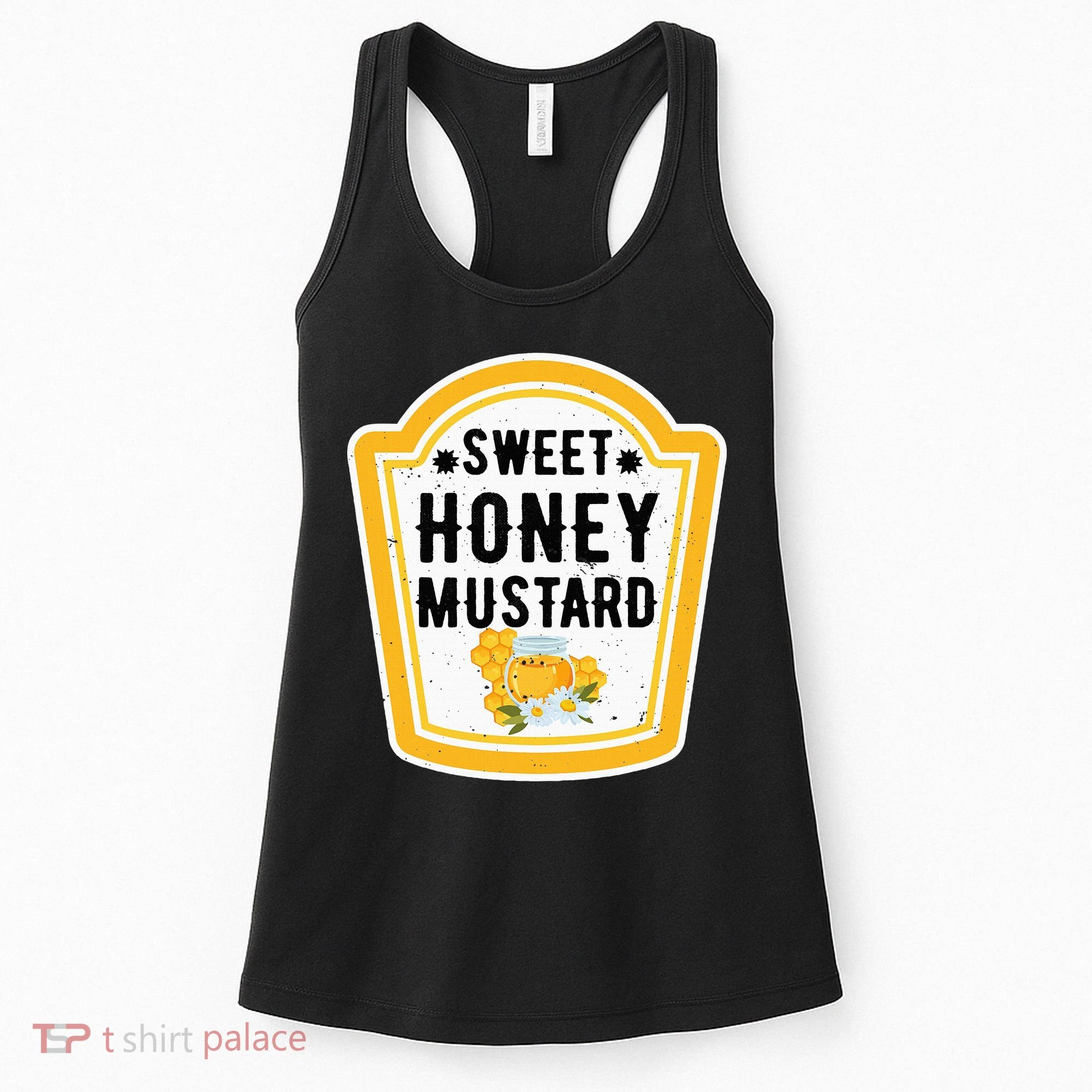Funny Group Halloween Costume Sweet Honey Mustard Condiment Women's Tank Top