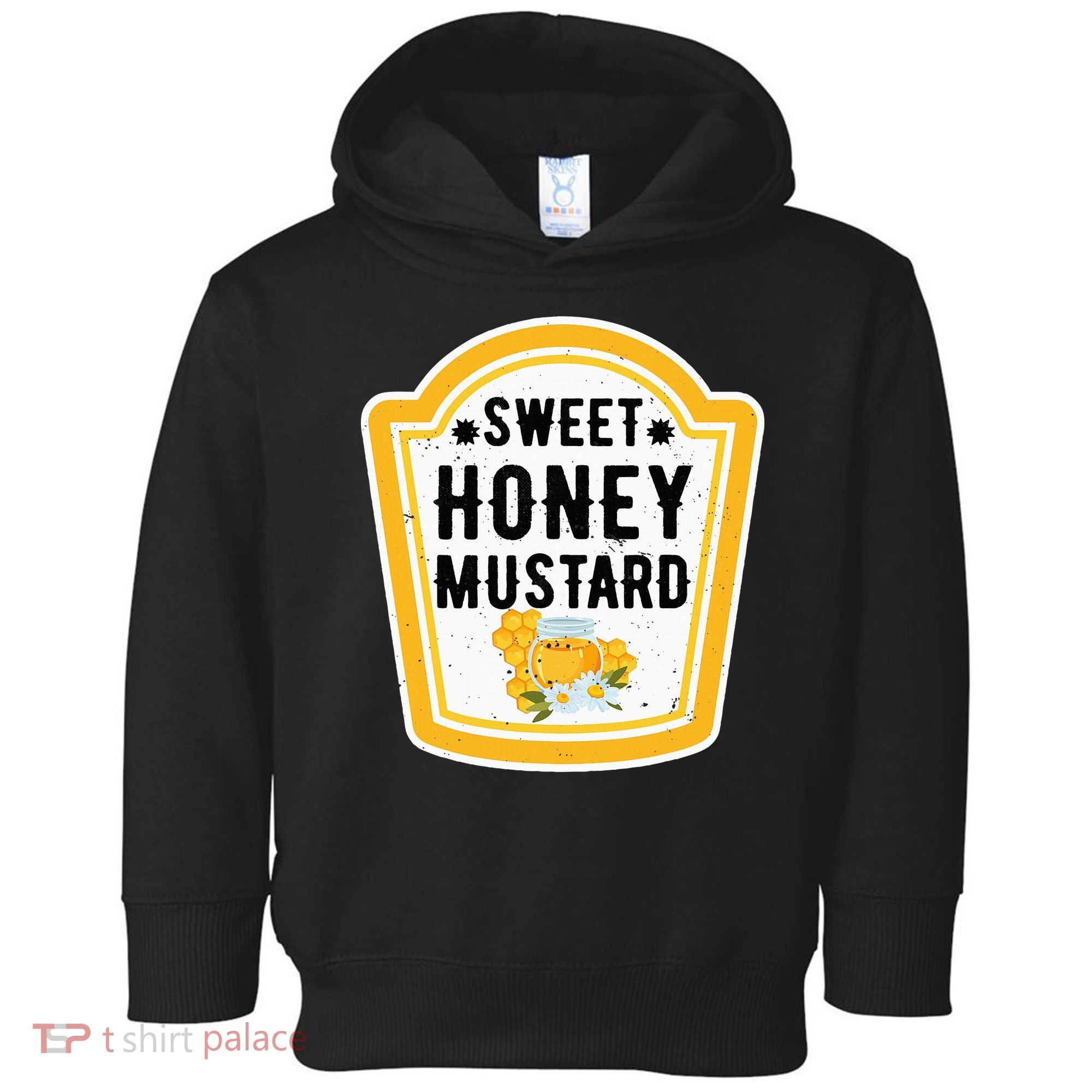 Funny Group Halloween Costume Sweet Honey Mustard Condiment Toddler Hoodie