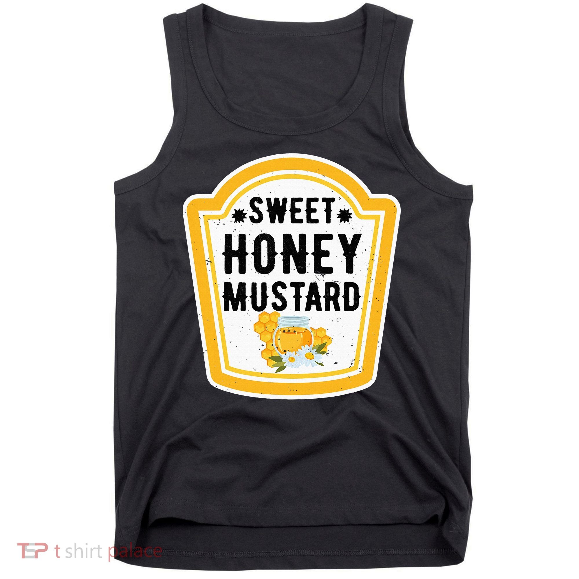 Funny Group Halloween Costume Sweet Honey Mustard Condiment Tank Top