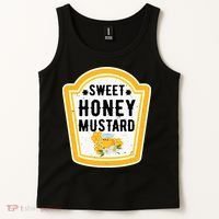 Funny Group Halloween Costume Sweet Honey Mustard Condiment Tank Top thumb 2