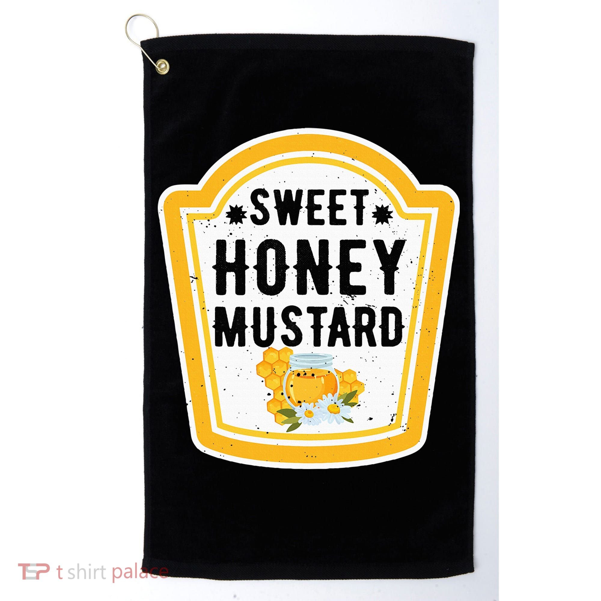 Funny Group Halloween Costume Sweet Honey Mustard Condiment Golf Towel