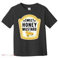Funny Group Halloween Costume Sweet Honey Mustard Condiment Toddler T-Shirt thumb 0