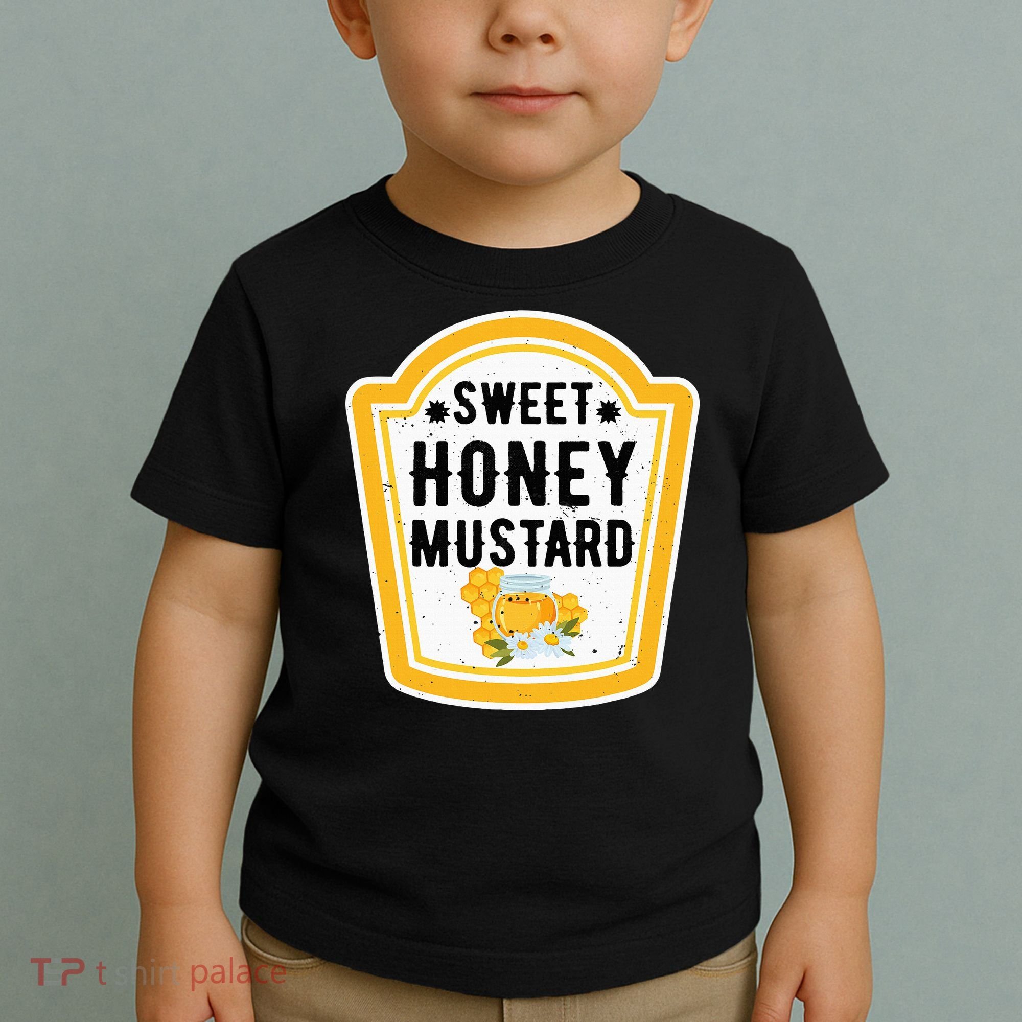 Funny Group Halloween Costume Sweet Honey Mustard Condiment Toddler T-Shirt