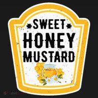 Funny Group Halloween Costume Sweet Honey Mustard Condiment Women's Long Sleeve Shirt thumb 2
