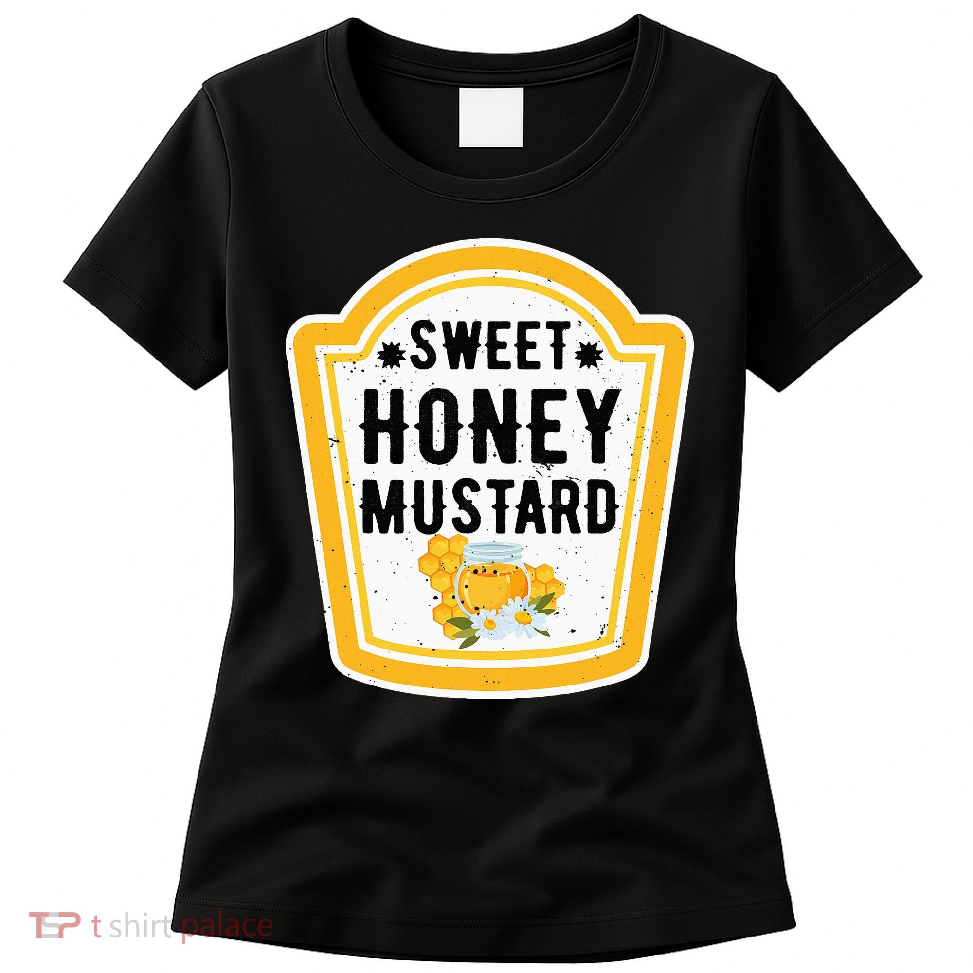 Funny Group Halloween Costume Sweet Honey Mustard Condiment Women's T-Shirt