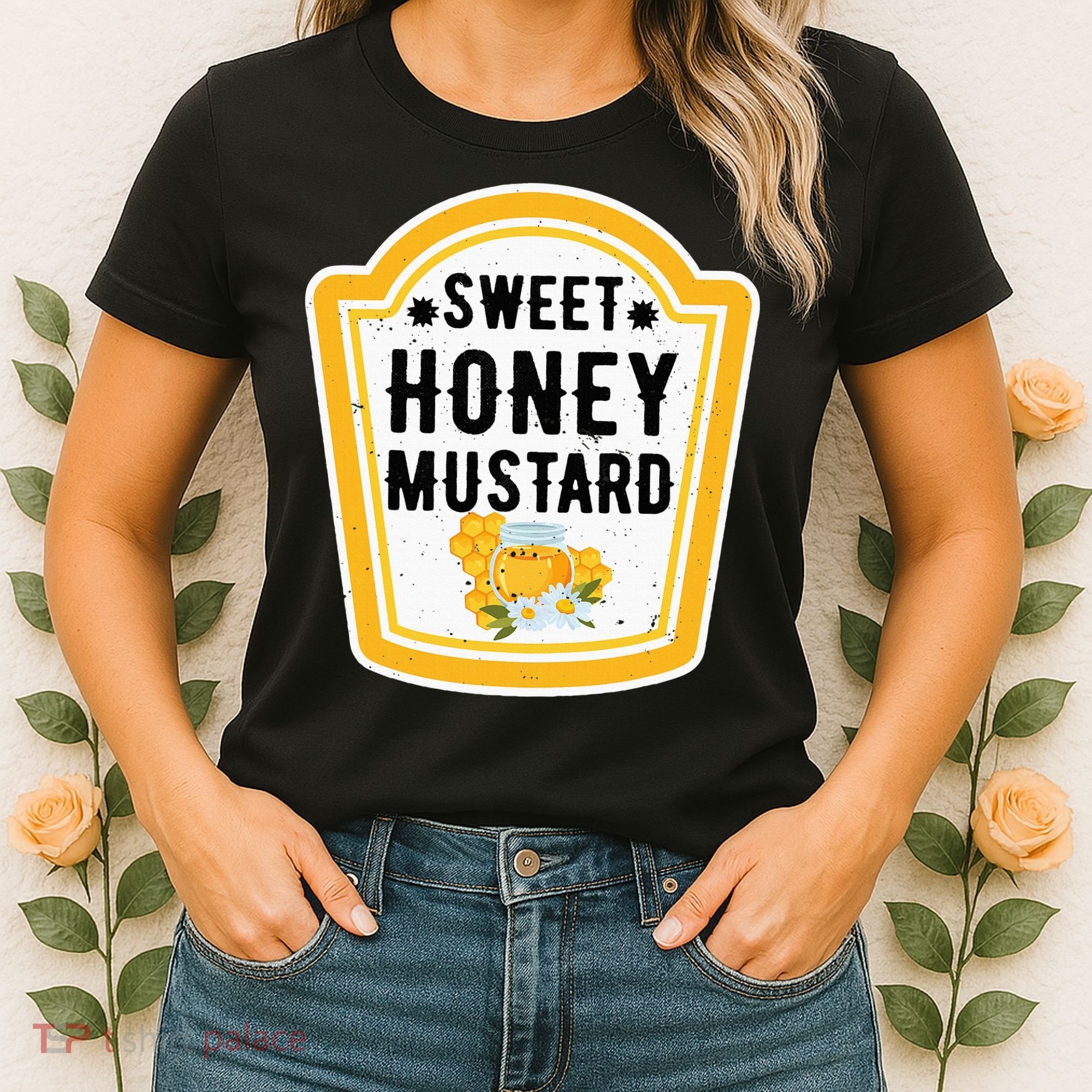Funny Group Halloween Costume Sweet Honey Mustard Condiment Women's T-Shirt