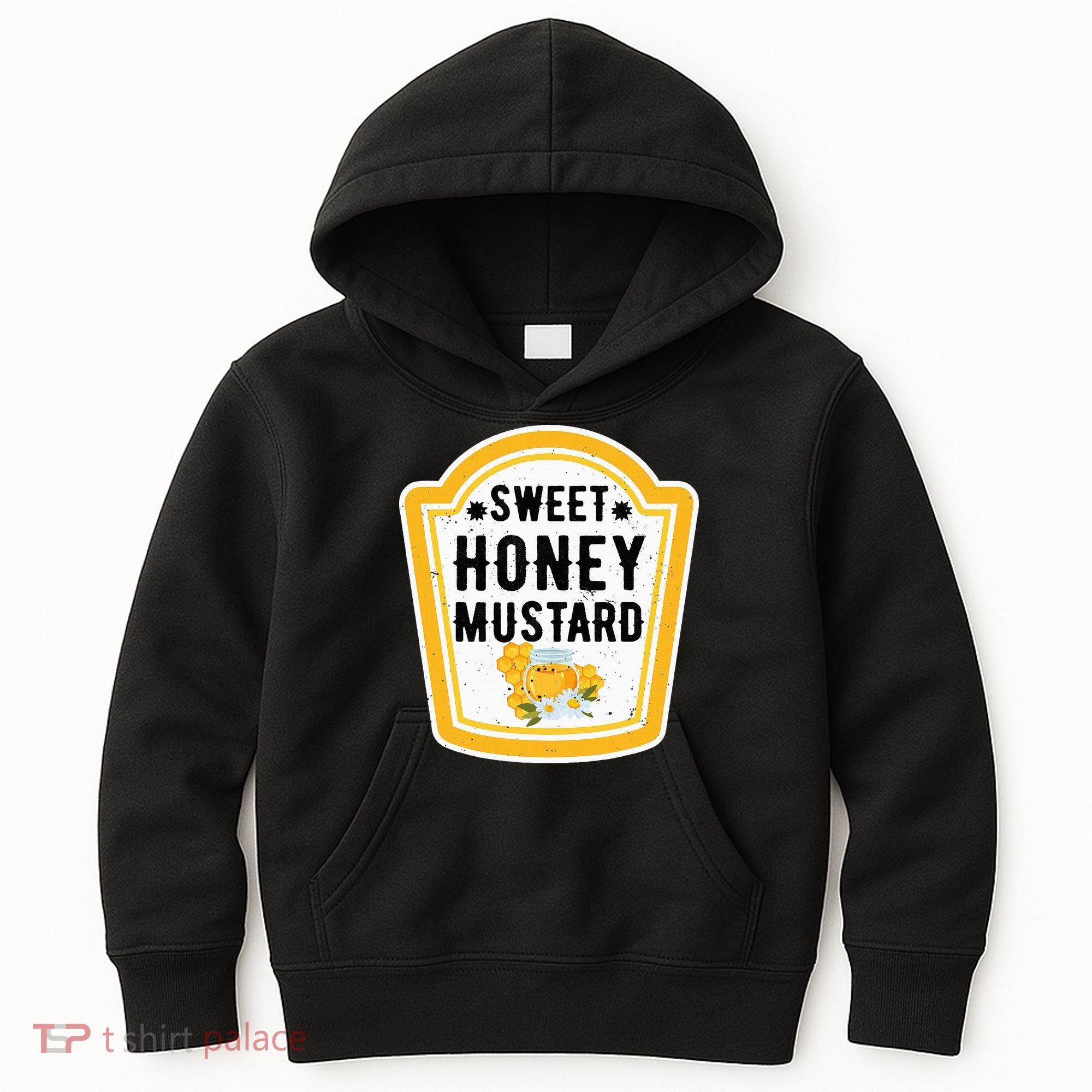Funny Group Halloween Costume Sweet Honey Mustard Condiment Kids Hoodie