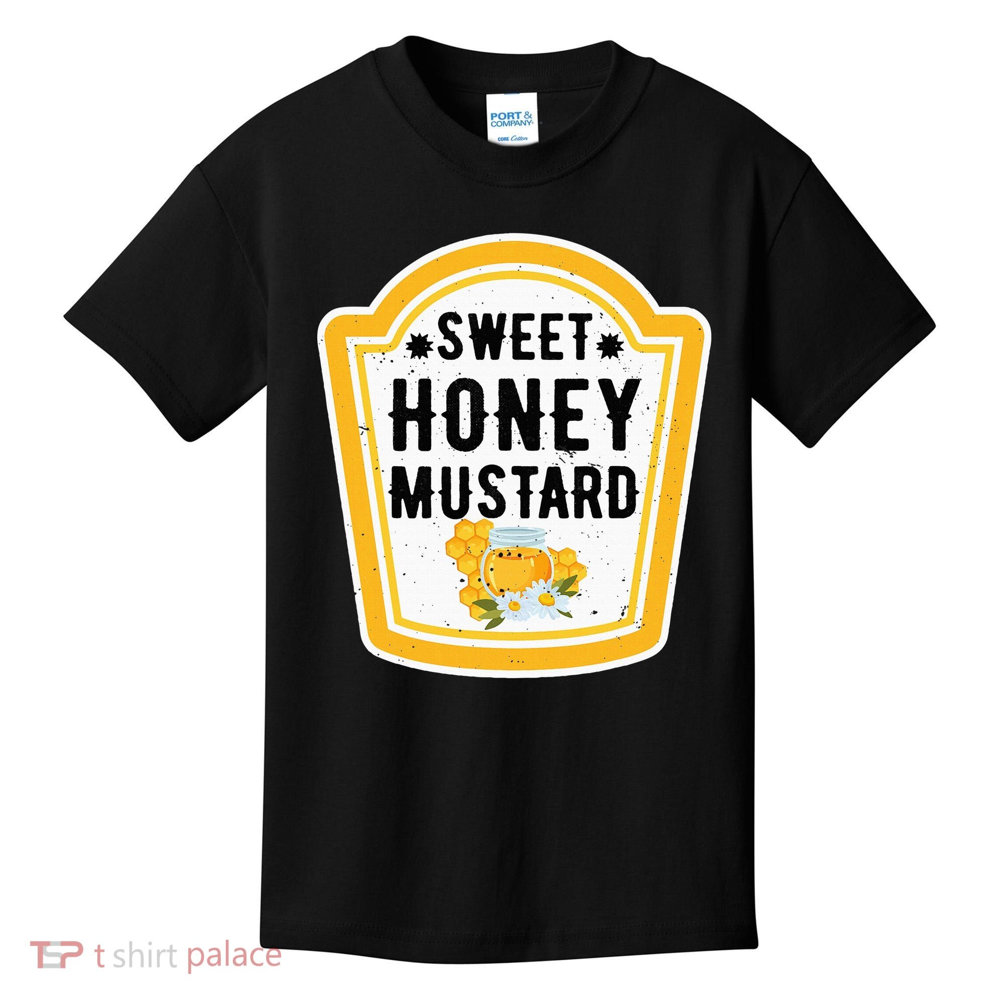 Funny Group Halloween Costume Sweet Honey Mustard Condiment Kids T-Shirt