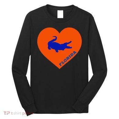 Florida Gator Hear PIllow Bag Long Sleeve Shirt