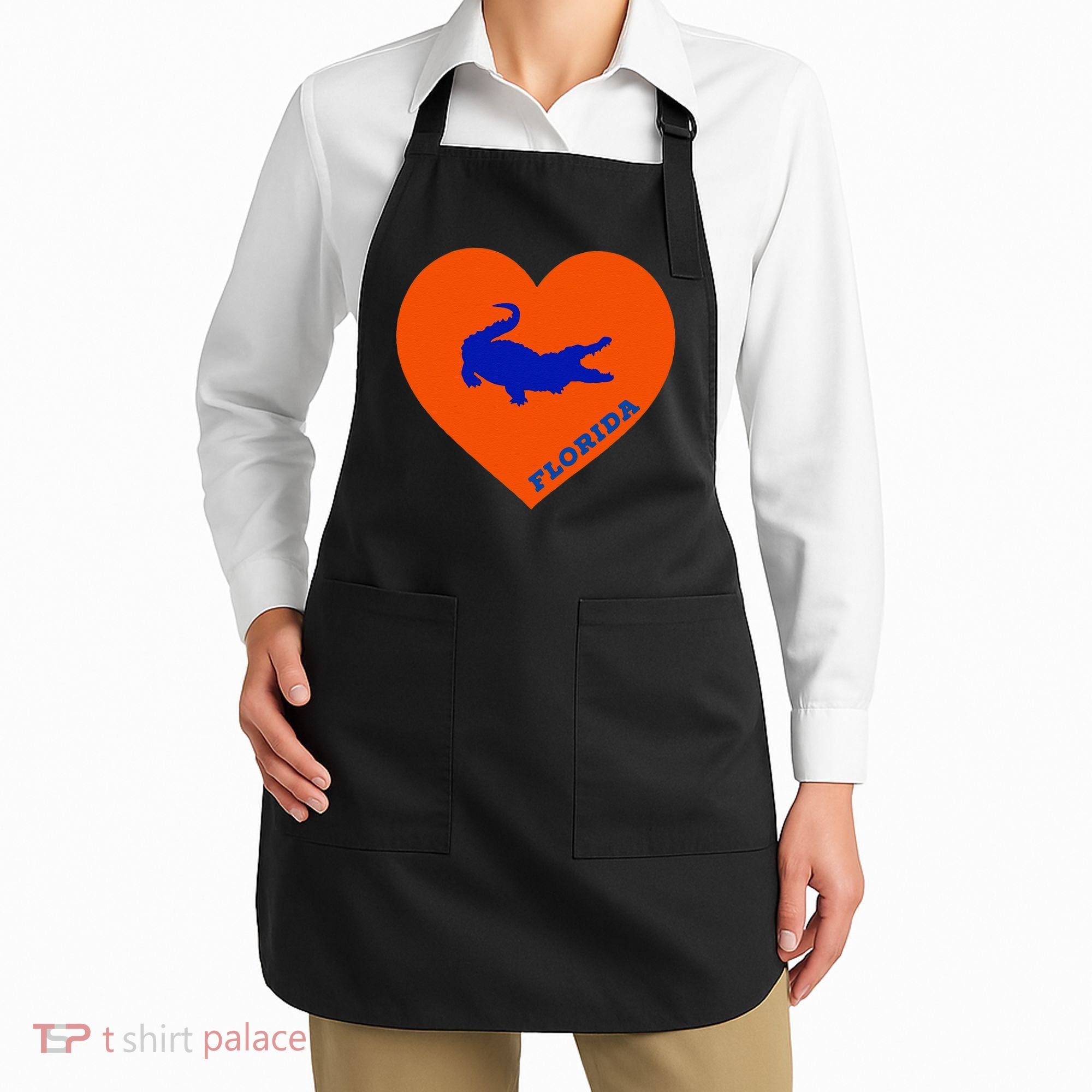 Florida Gator Hear PIllow Bag Apron