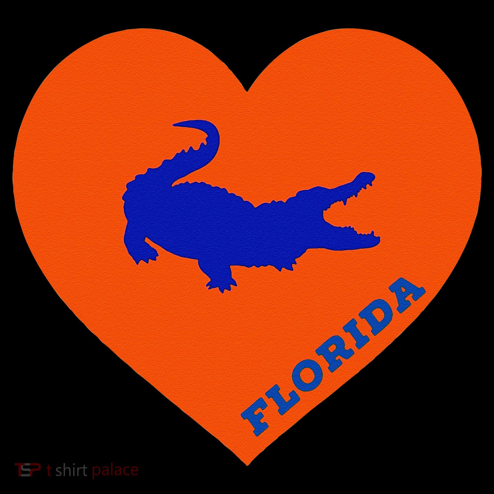 Florida Gator Hear PIllow Bag T-Shirt