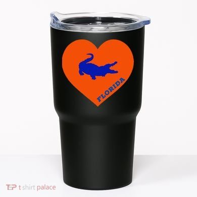Florida Gator Hear PIllow Bag Tumbler