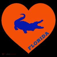 Florida Gator Hear PIllow Bag Tank Top thumb 6