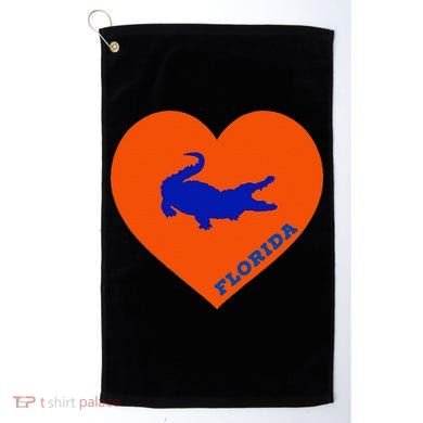 Florida Gator Hear PIllow Bag Golf Towel