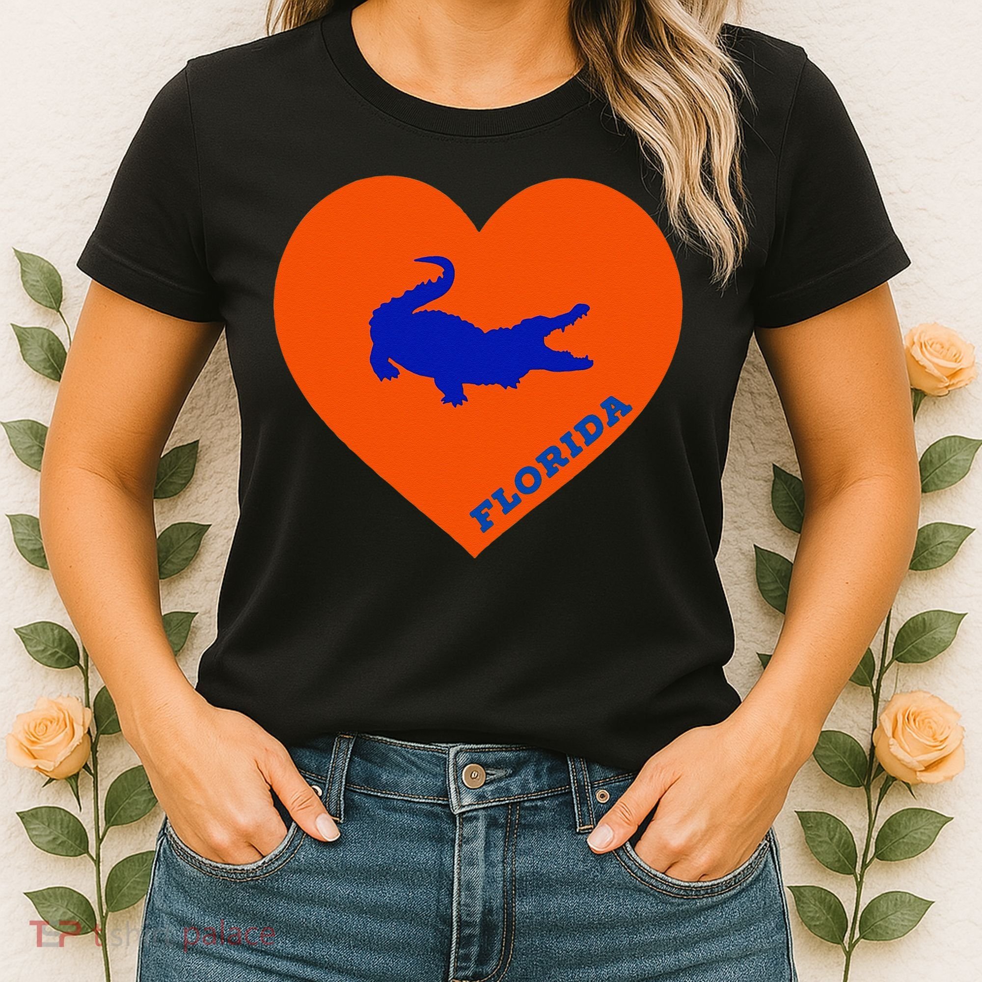 Florida Gator Hear PIllow Bag Women's T-Shirt