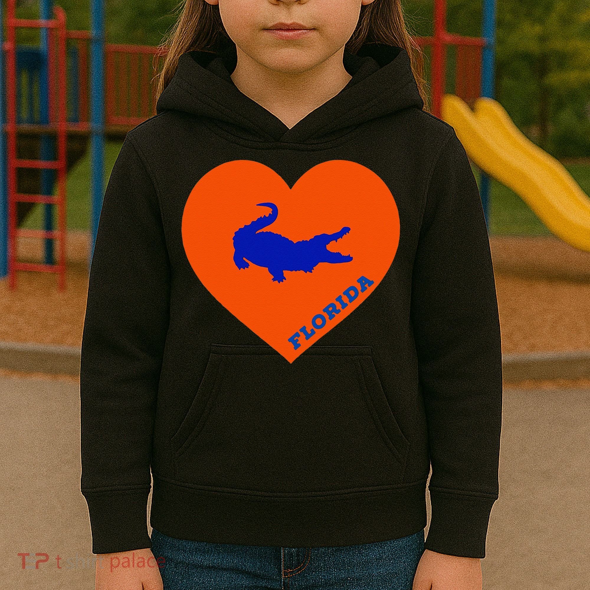 Florida Gator Hear PIllow Bag Kids Hoodie