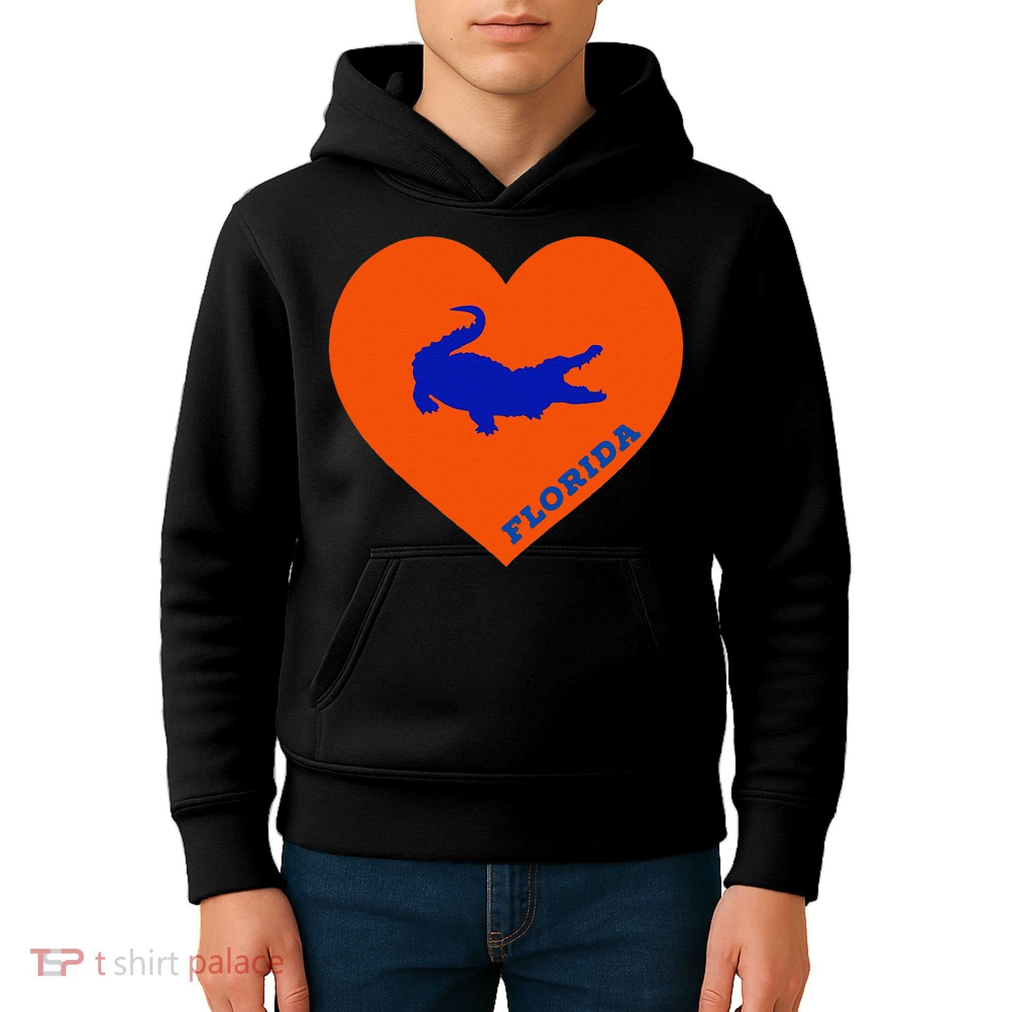 Florida Gator Hear PIllow Bag Kids Hoodie