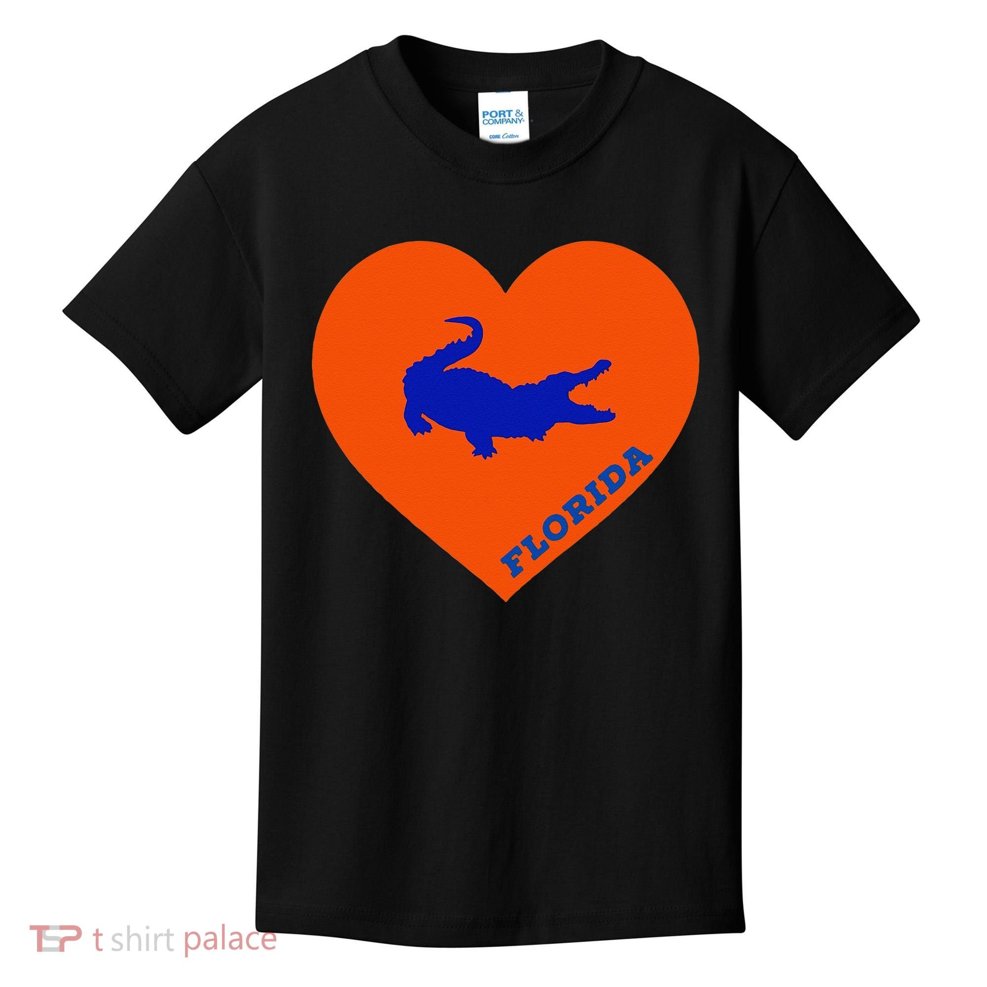 Florida Gator Hear PIllow Bag Kids T-Shirt
