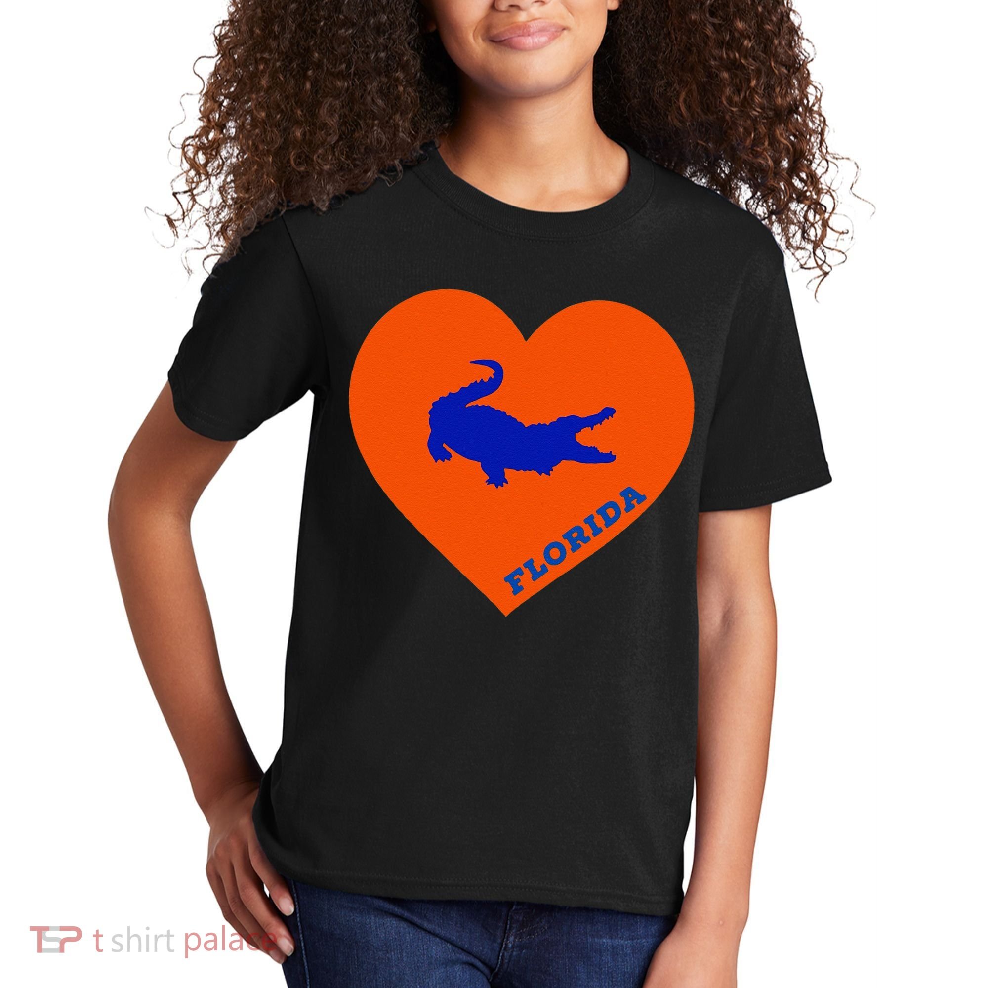 Florida Gator Hear PIllow Bag Kids T-Shirt