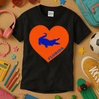 Florida Gator Hear PIllow Bag Kids T-Shirt thumb 3