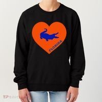 Florida Gator Heart Pillow Bag Women's Sweatshirt thumb 0
