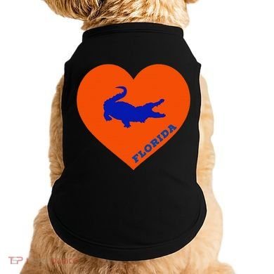 Florida Gator Heart Pillow Bag Doggie Tank