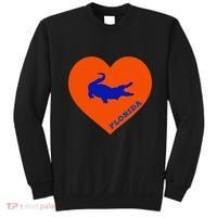 Florida Gator Heart Pillow Bag Sweatshirt thumb 0