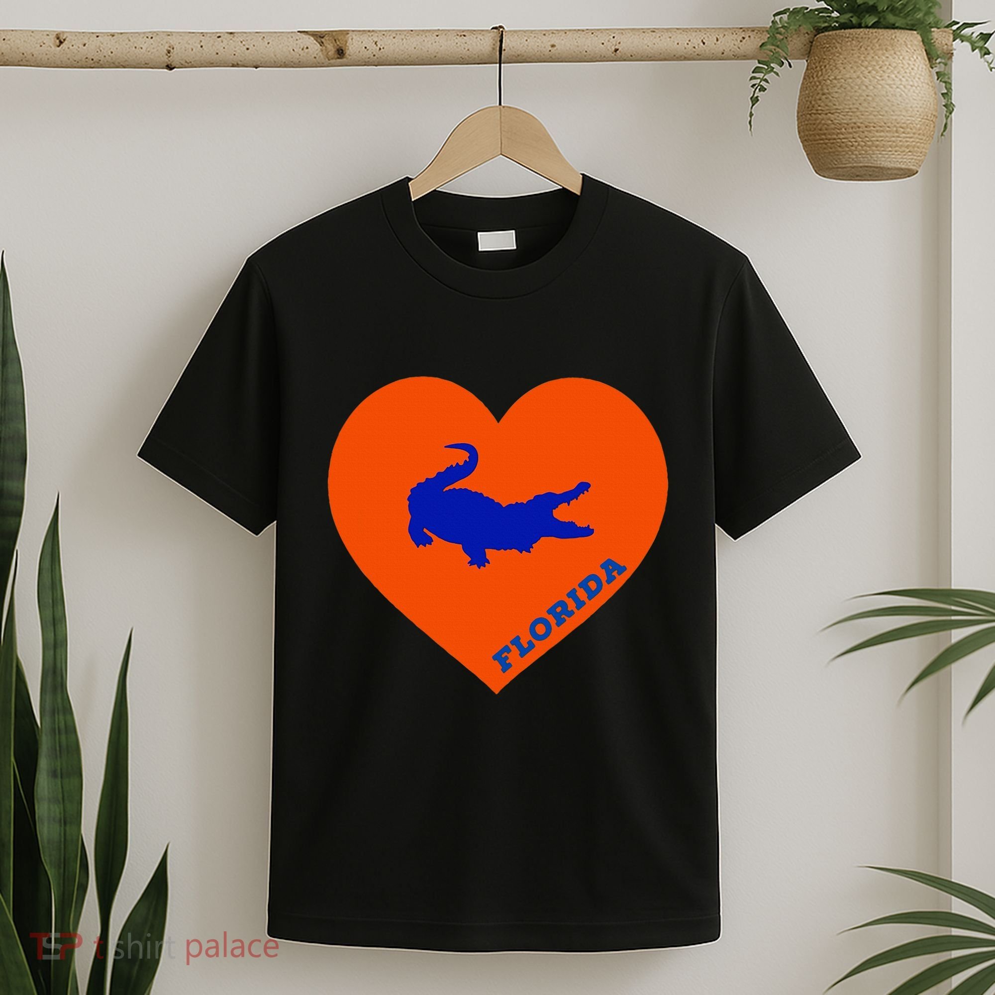 Florida Gator Heart Pillow Bag T-Shirt