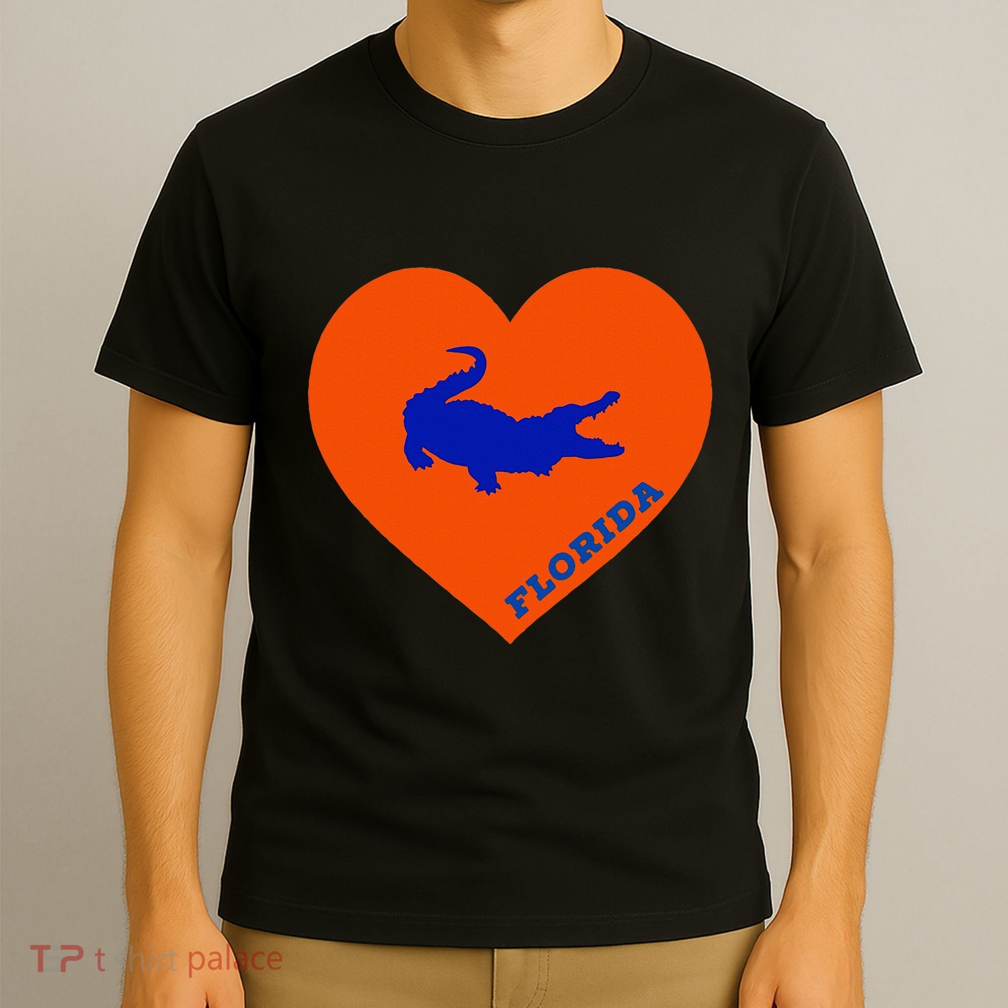 Florida Gator Heart Pillow Bag T-Shirt