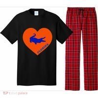 Florida Gator Heart Pillow Bag Pajama Set thumb 0