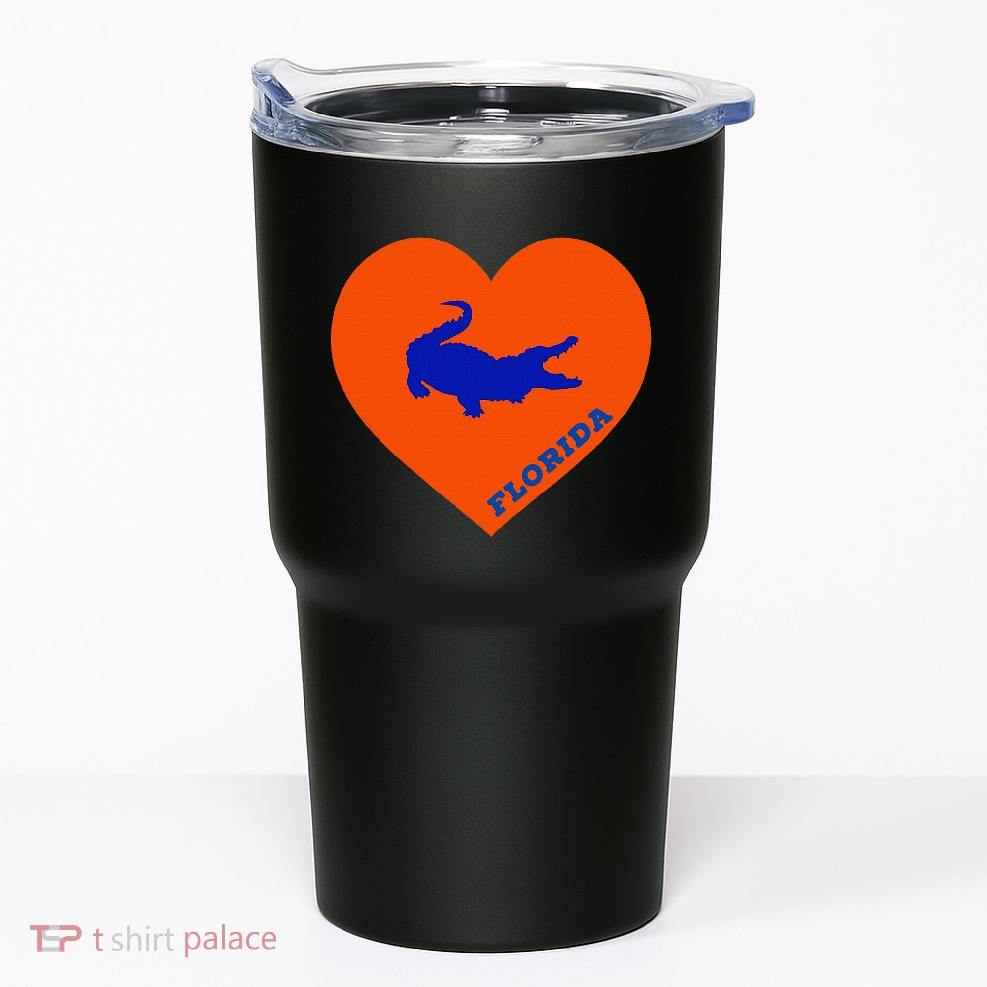 Florida Gator Heart Pillow Bag Tumbler