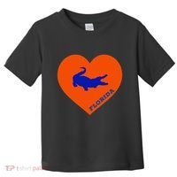 Florida Gator Heart Pillow Bag Toddler T-Shirt thumb 0