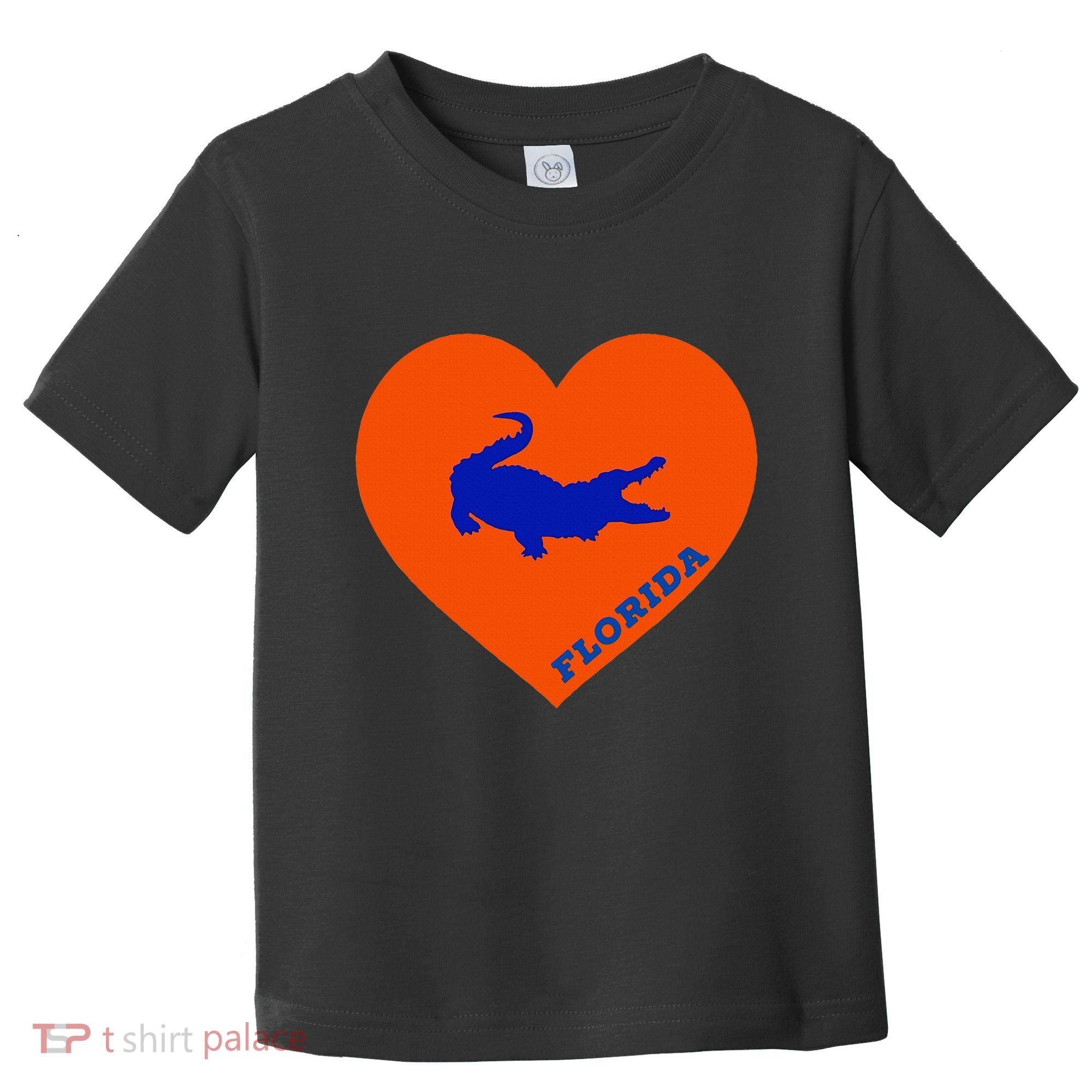 Florida Gator Heart Pillow Bag Toddler T-Shirt